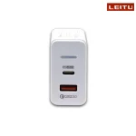 شارژر دیواری 65 وات لیتو مدل LH-21 به همراه کابل تبدیل USB-C