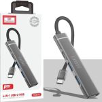هاب 4 پورت USB-C ارلدام مدل HUB19