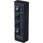 هاب کلید دار USB3 GR-4PORT گریت (GREAT)