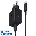 شارژر دیواری 45 وات سامسونگ مدل EP-T4511 به همراه کابل USB-C - اصل
