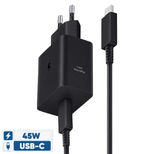 شارژر دیواری 45 وات سامسونگ مدل EP-T4511 به همراه کابل USB-C - اصل