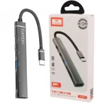 هاب 4 پورت USB-C ارلدام مدل HUB19