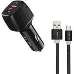 شارژر فندکی LC-C22 لیتو همراه کابل Micro-USB