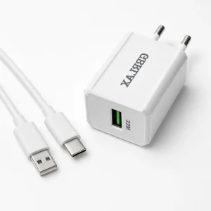 شارژر دیواری جرلاکس مدل Gerlax GA-01fهمراه کابل تایپ سی
