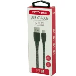 کابل شارژ تسکو USB-C  مدل TCC206 طول 1 متر