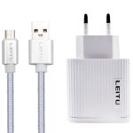 شارژر دیواری لیتو مدل LH-6 به همراه کابل Micro USB