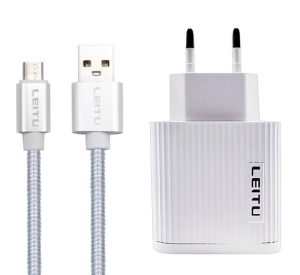 شارژر دیواری لیتو مدل LH-6 به همراه کابل Micro USB