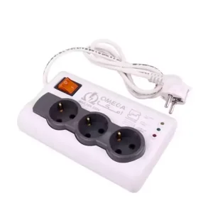 محافظ برق سه خانه امگا 1.5 متری P3000