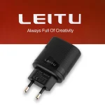 شارژر دیواری LEITU LH28 + کابل Micro USB