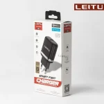 شارژر دیواری 18 وات لیتو مدل LH-26 به همراه کابل تبدیل microUSB