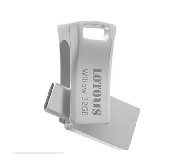 فلش مموری لوتوس مدل WILLOW ظرفیت 32گیگابایت OTG سرعت USB3.0