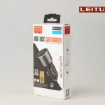 شارژر فندکی لیتو مدل LC-C5 به همراه کابل تبدیل USB-C