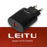 شارژر دیواری LEITU LH28 + کابل Micro USB