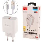 شارژر دیواری 15 وات لیتو LH-16 + کابل Micro USB