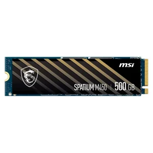 ssd اینترنال PCIe 4.0 برند msi مدل SPATIUM M450 ظرفیت 500 گیگابایت