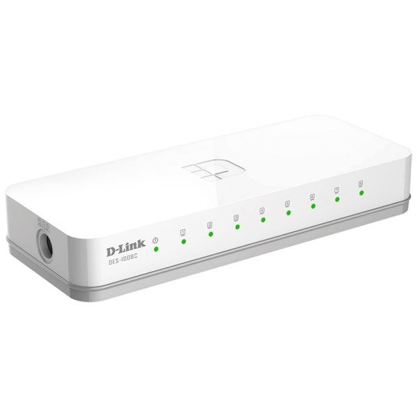 سوییچ شبکه 8 پورت d-link مدل DES-1008C