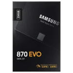 ssd اینترنال SATA برند سامسونگ مدل EVO 870 ظرفیت 250 گیگابایت