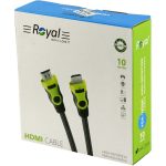 کابل HDMI رویال مدل HDTV10 طول ۱۰ متر