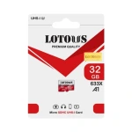 کارت حافظه لوتوس مدل microSDHC کلاس 633X ظرفیت 32 گیگابایت