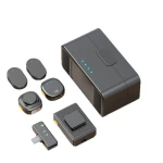 میکروفون یقه ای D07 PRO با درگاه اتصال تایپ سی و لایتنینگ