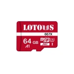 کارت حافظه لوتوس مدل microSDXC کلاس 667X/A1 ظرفیت 64 گیگابایت